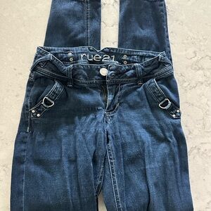 Rue21 Women's Dark Blue Skinny Jeans